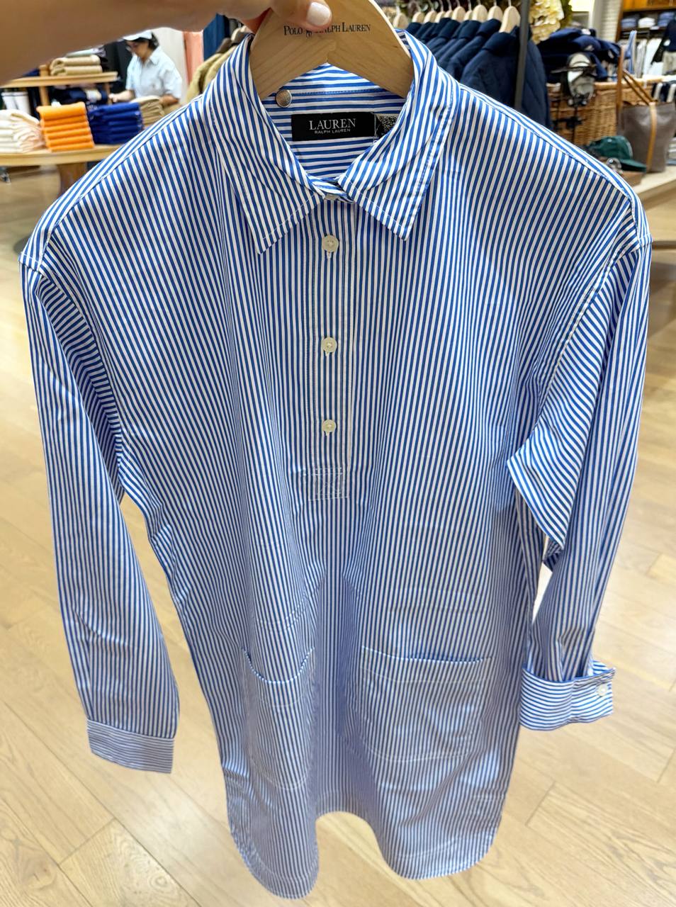 Vestido manga longa OXFORD