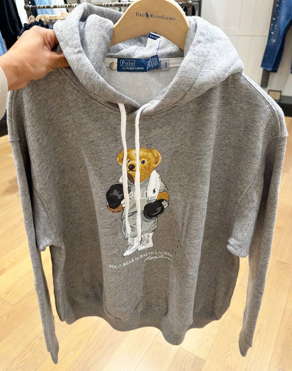 Bear moletom com fleece  e Capuz