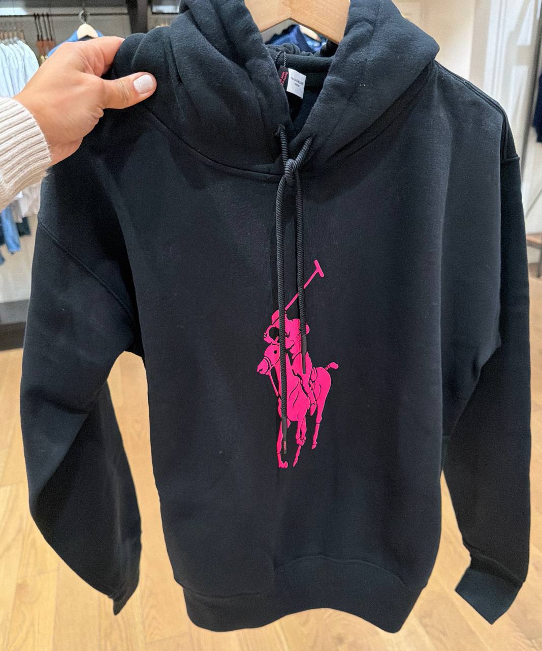 Blusa com Fleece  e capuz