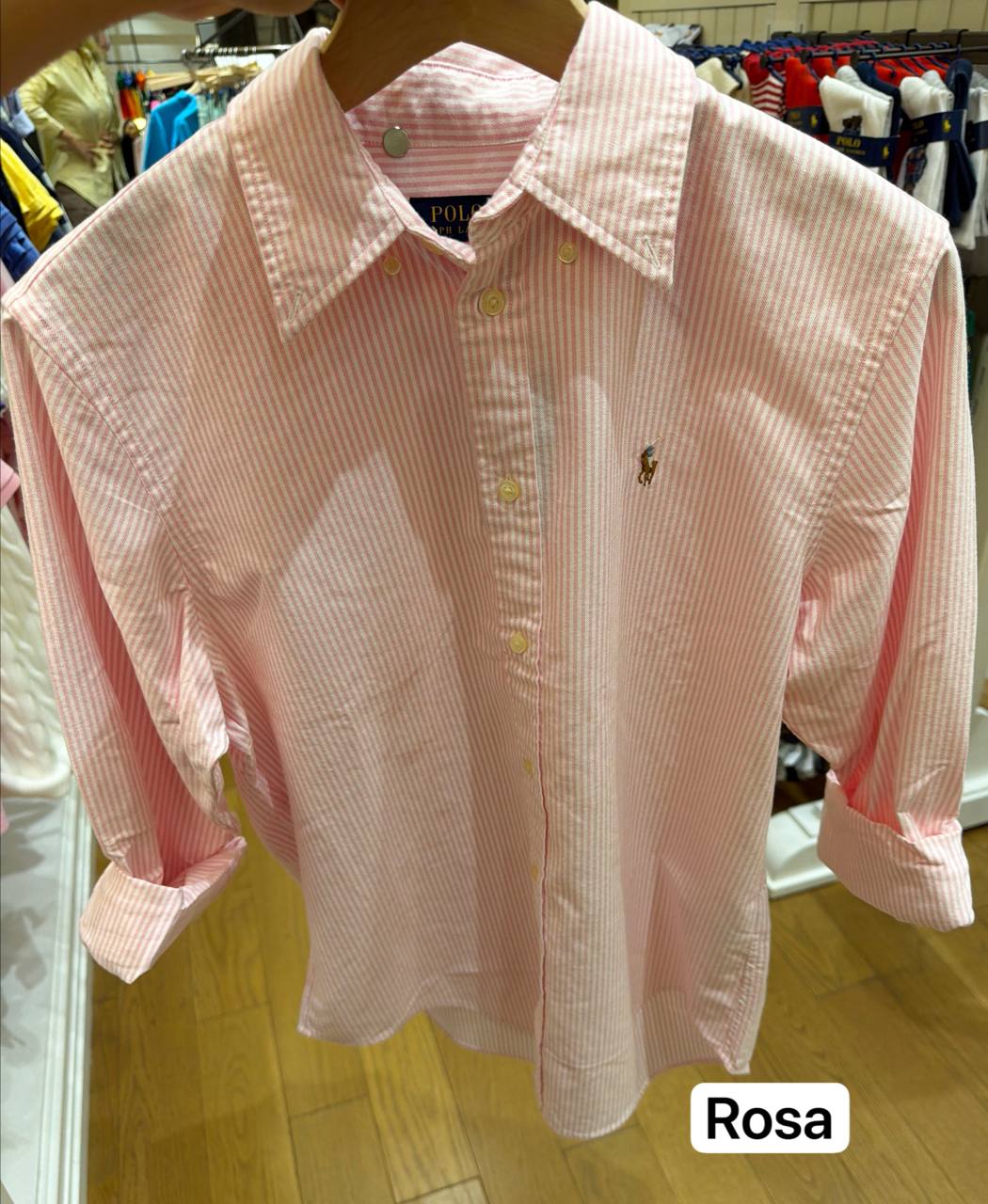 camisa oxford classic fit