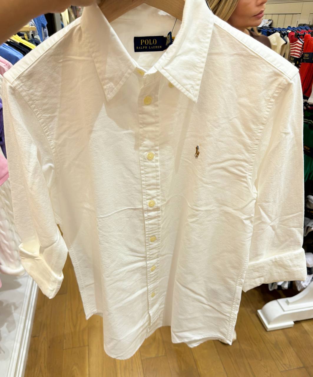 camisa oxford classic fit