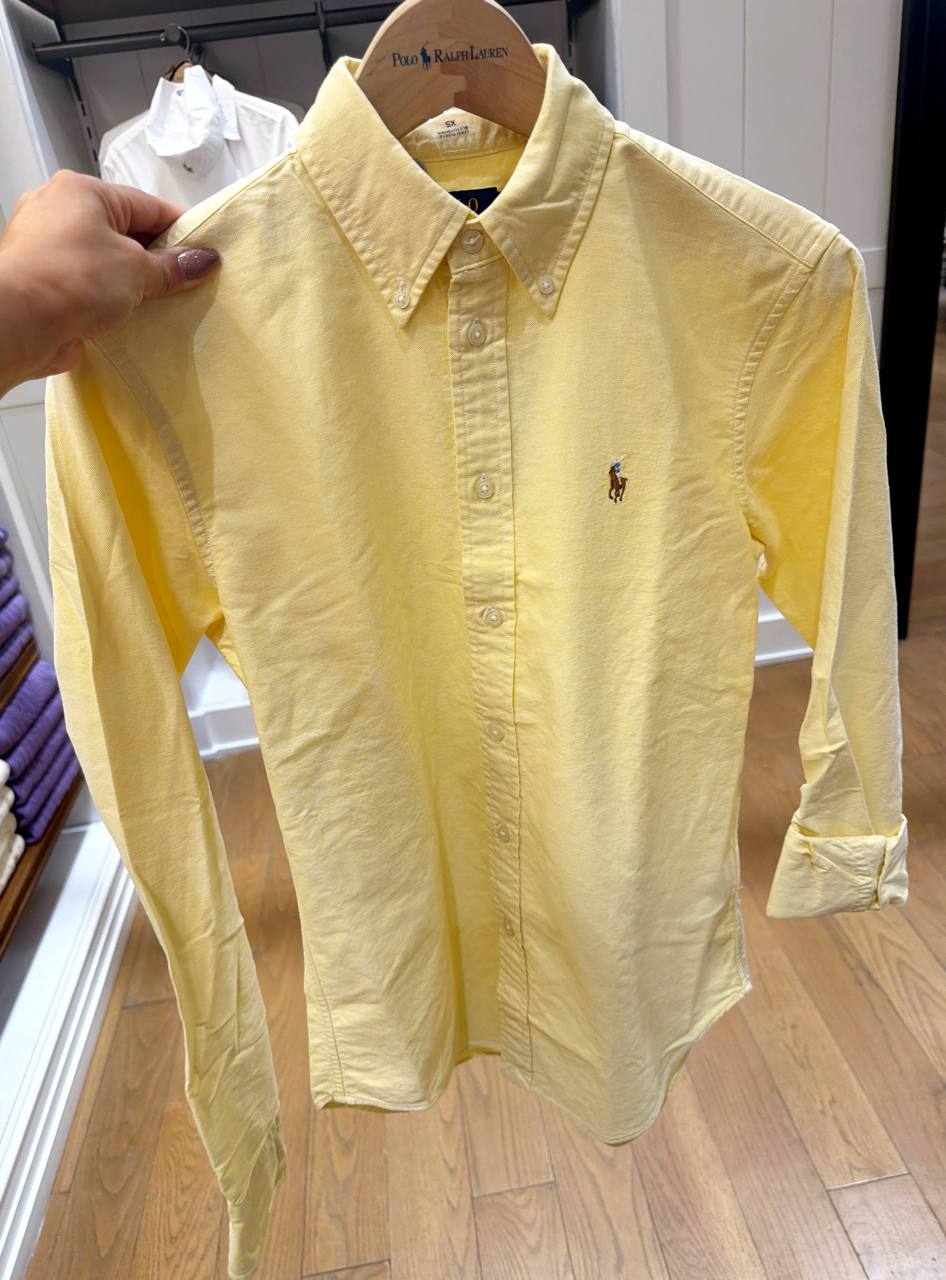 camisa oxford classic fit