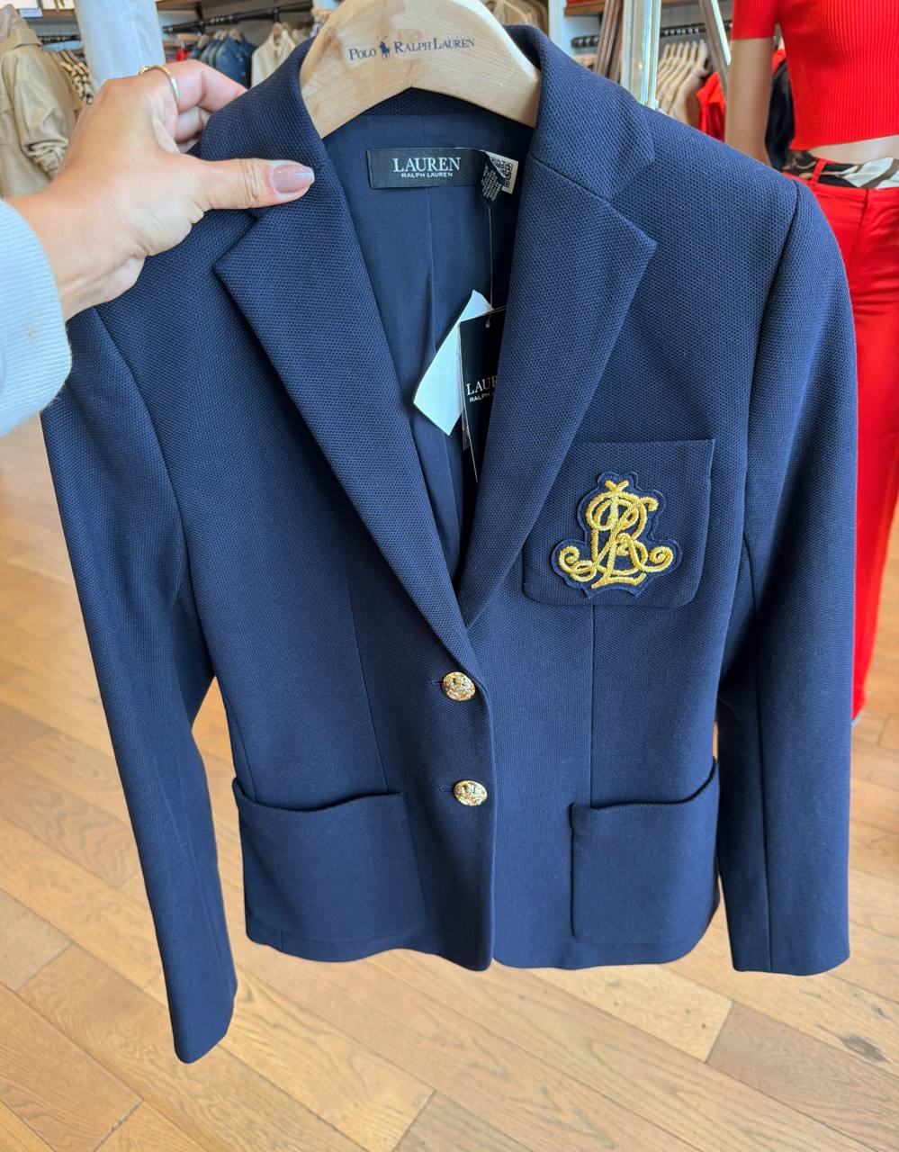 blazer bordado  dourado