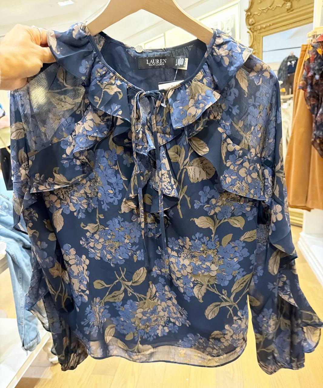 Blusa manga Longo Manga Longa