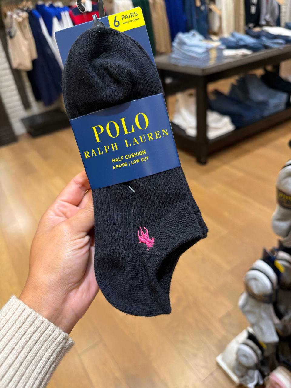 Kit 6 pares de meia
