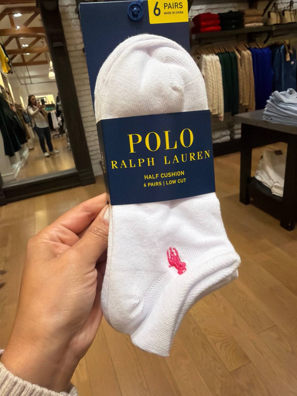 Kit 6 pares de meia