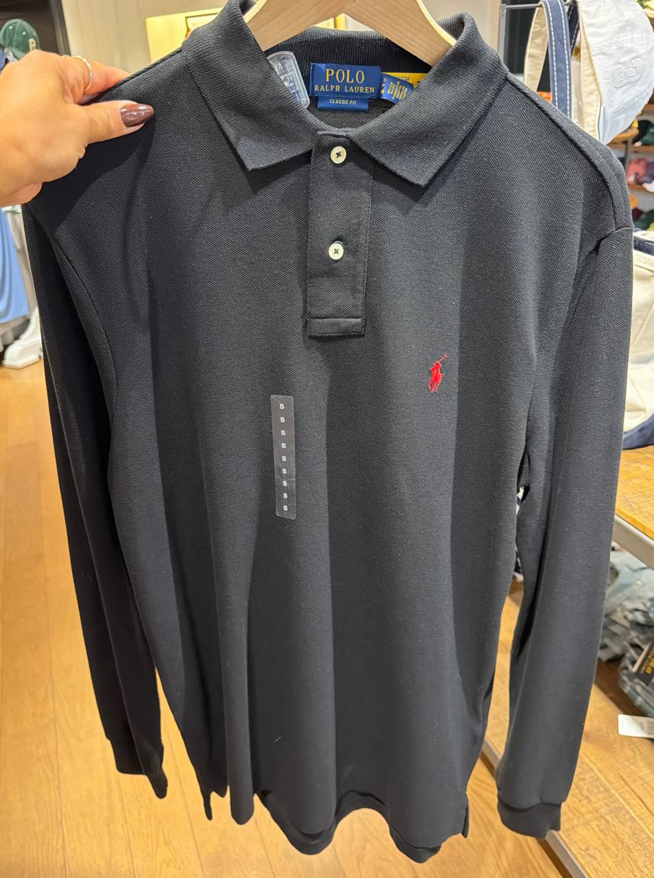 Camisa Polo Manga Longa