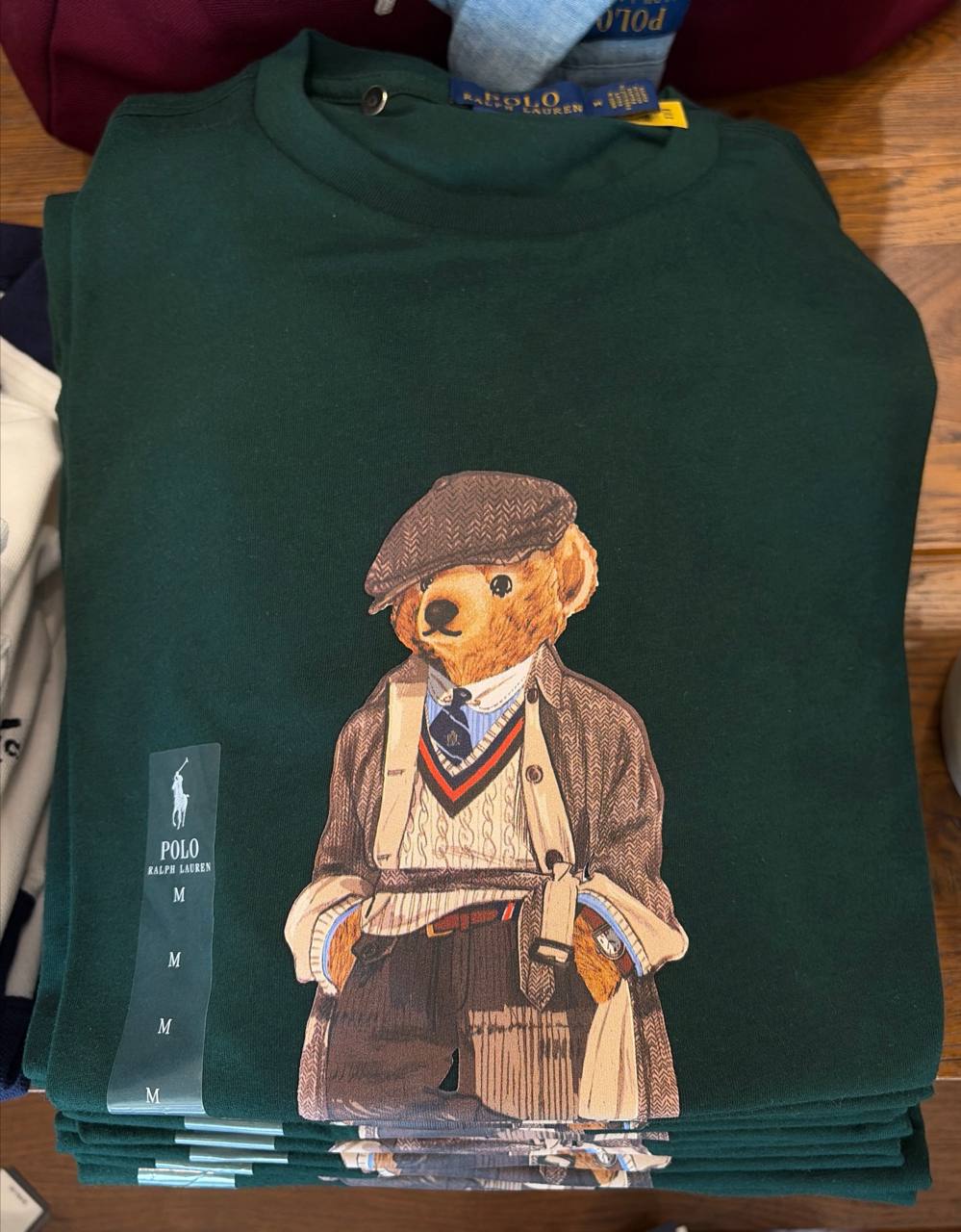 camiseta bear manga curta
