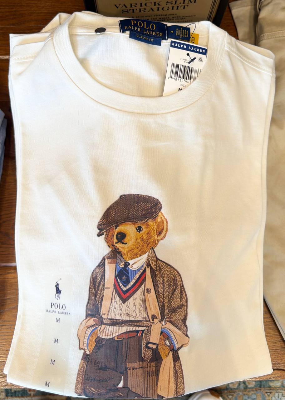 camiseta bear manga curta