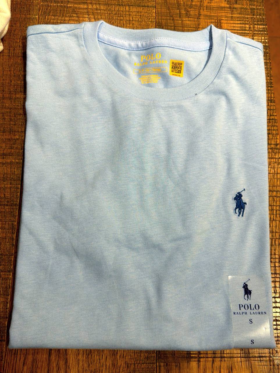 camiseta manga curta gola redonda