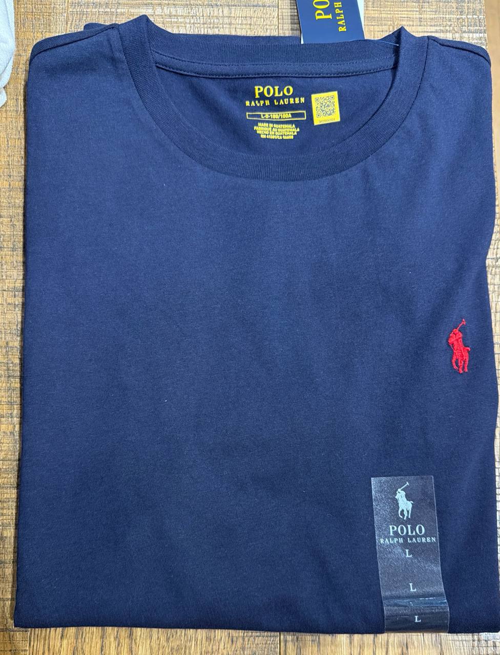 camiseta manga curta gola redonda