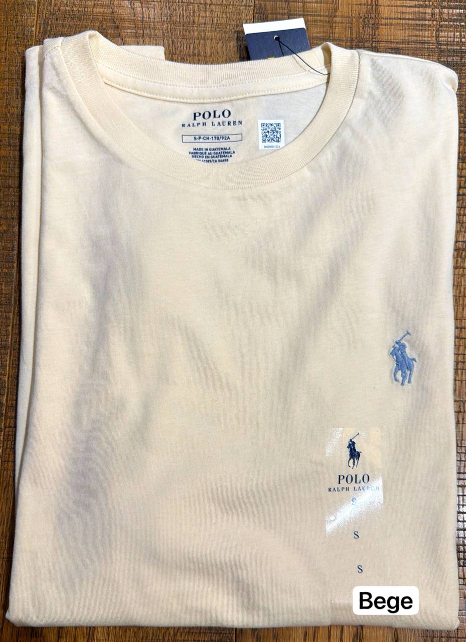 camiseta manga curta gola redonda