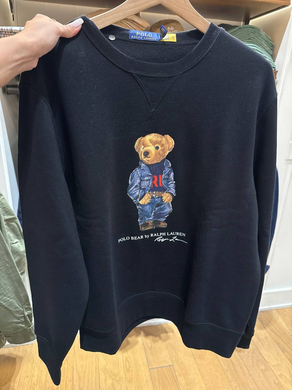 moletom bear com fleece