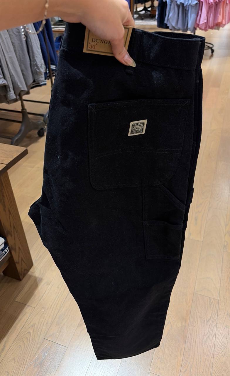 calça polo dungaree