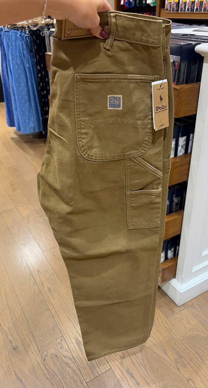 calça polo dungaree