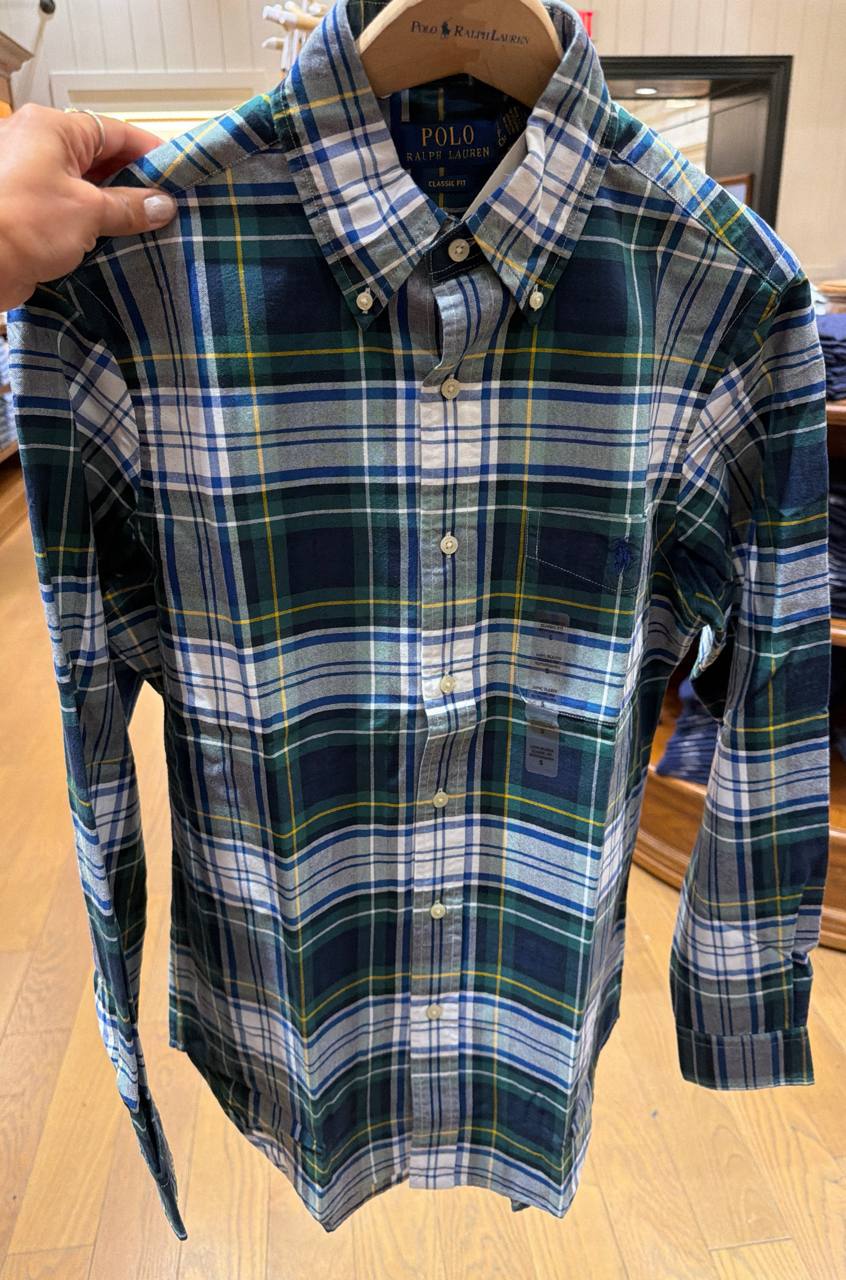 Camisa Polo manga longa