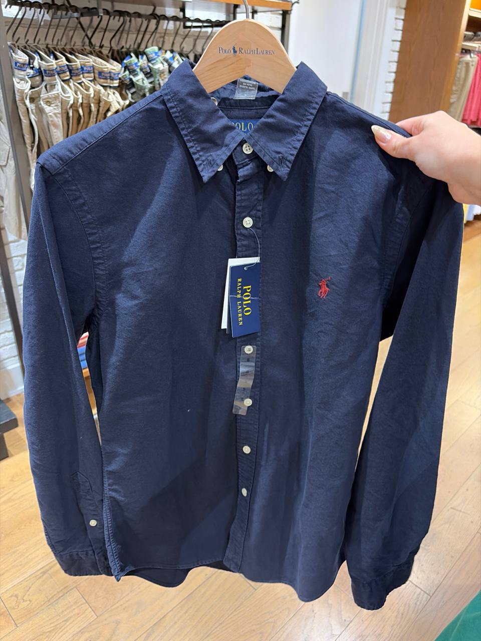 Camisa slim-Fit manga longa