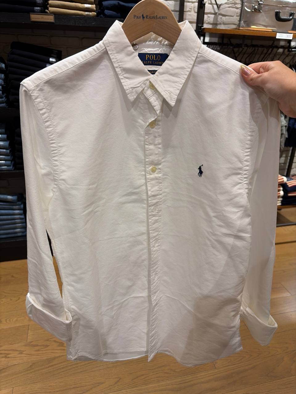 Camisa slim-Fit manga longa
