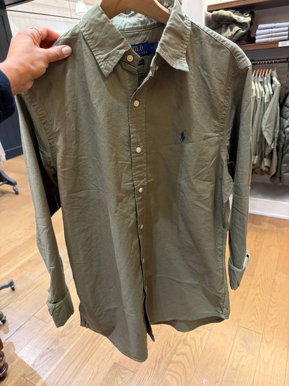 Camisa slim-Fit manga longa