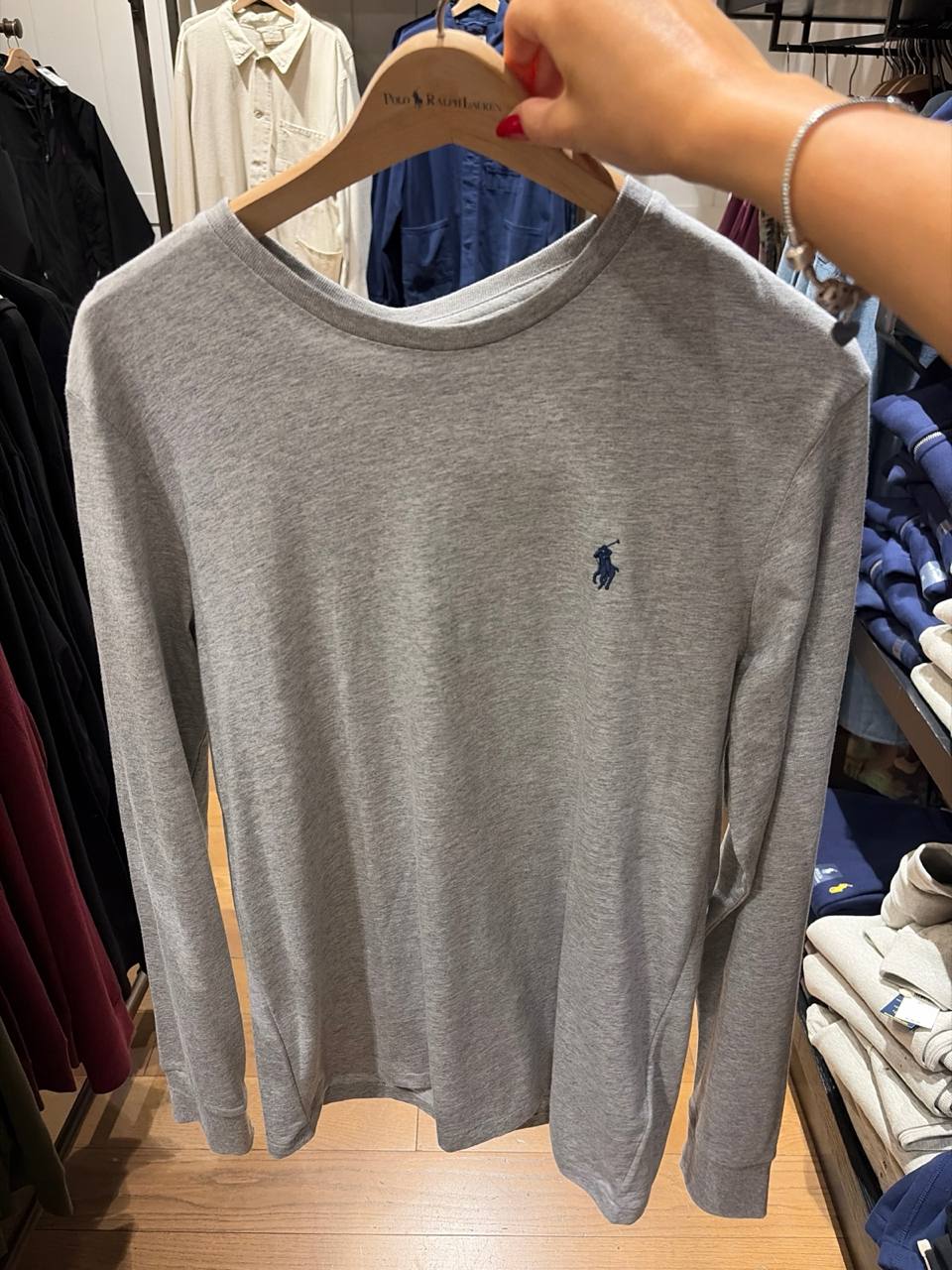 blusa manga longa
