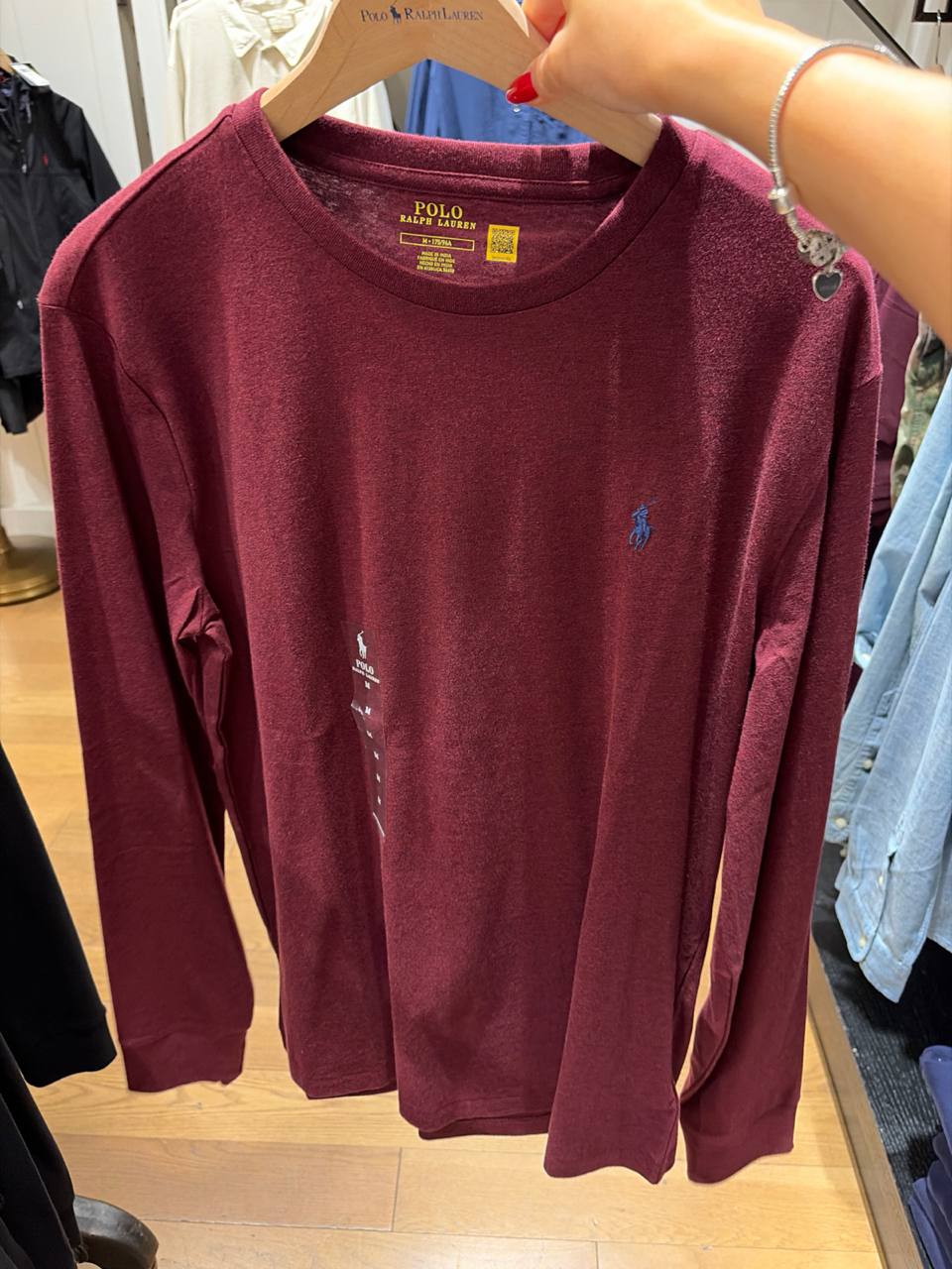blusa manga longa
