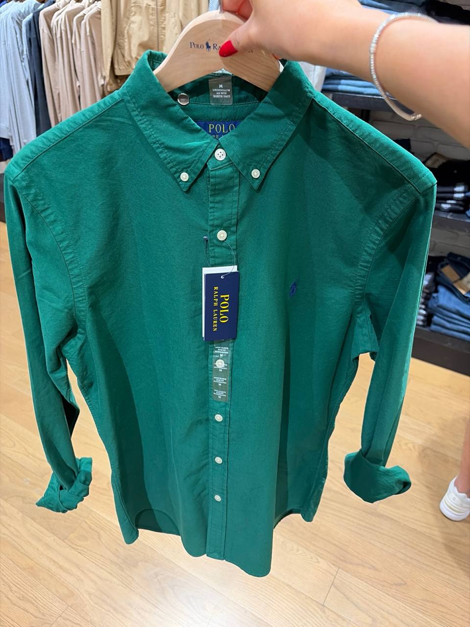 Camisa slim-Fit manga longa