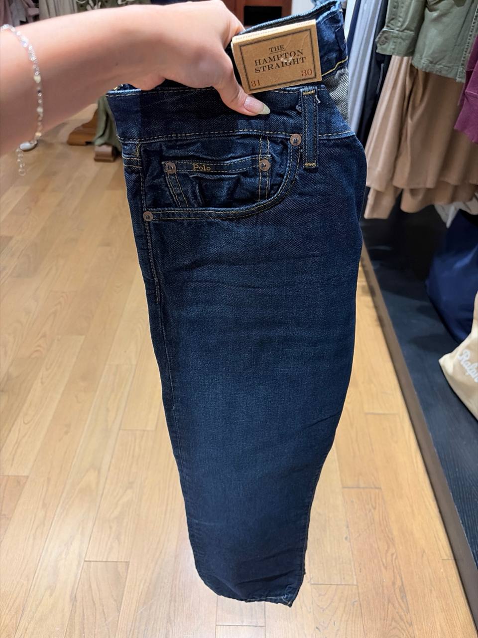 calça hampton straight