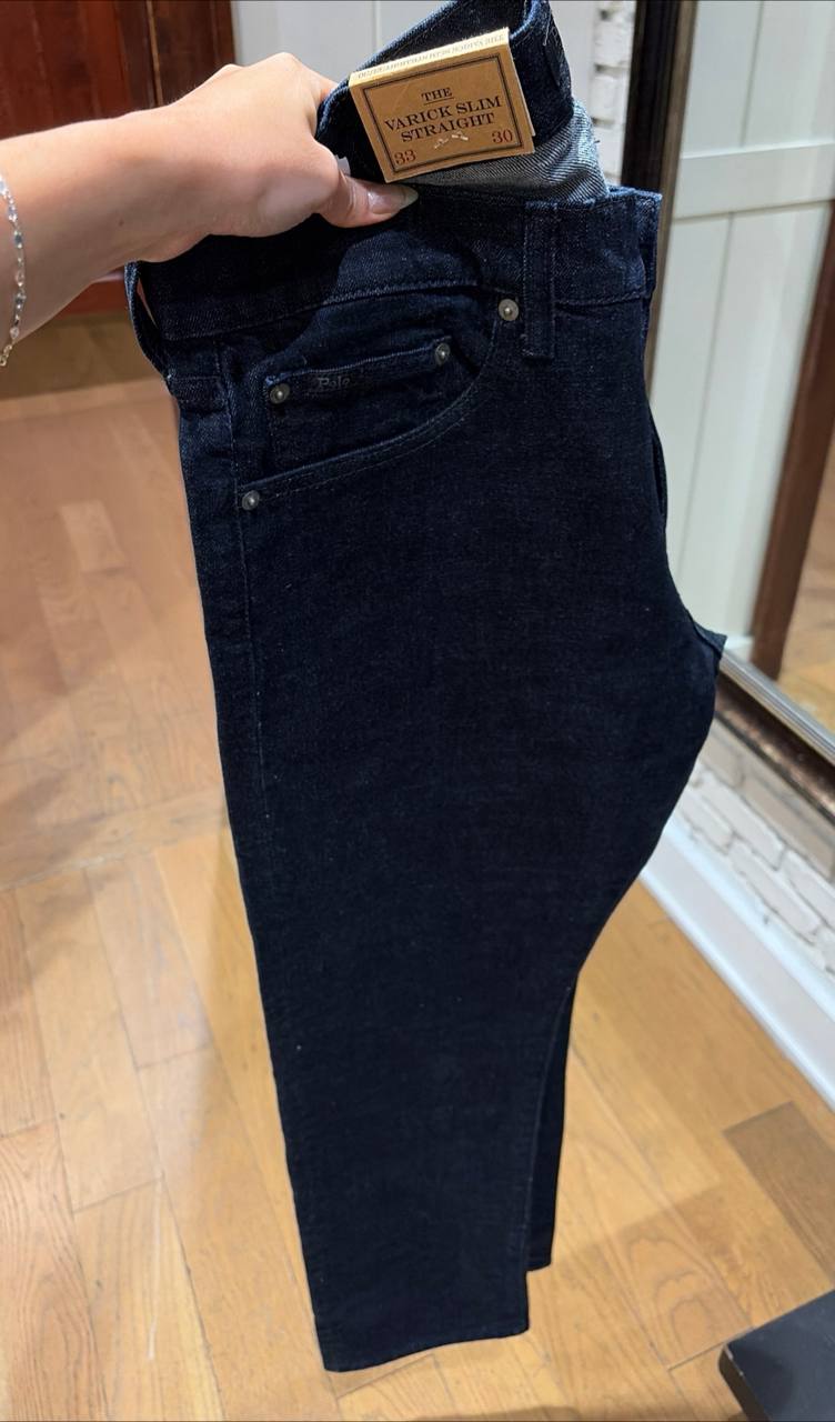 calça varick slim straight