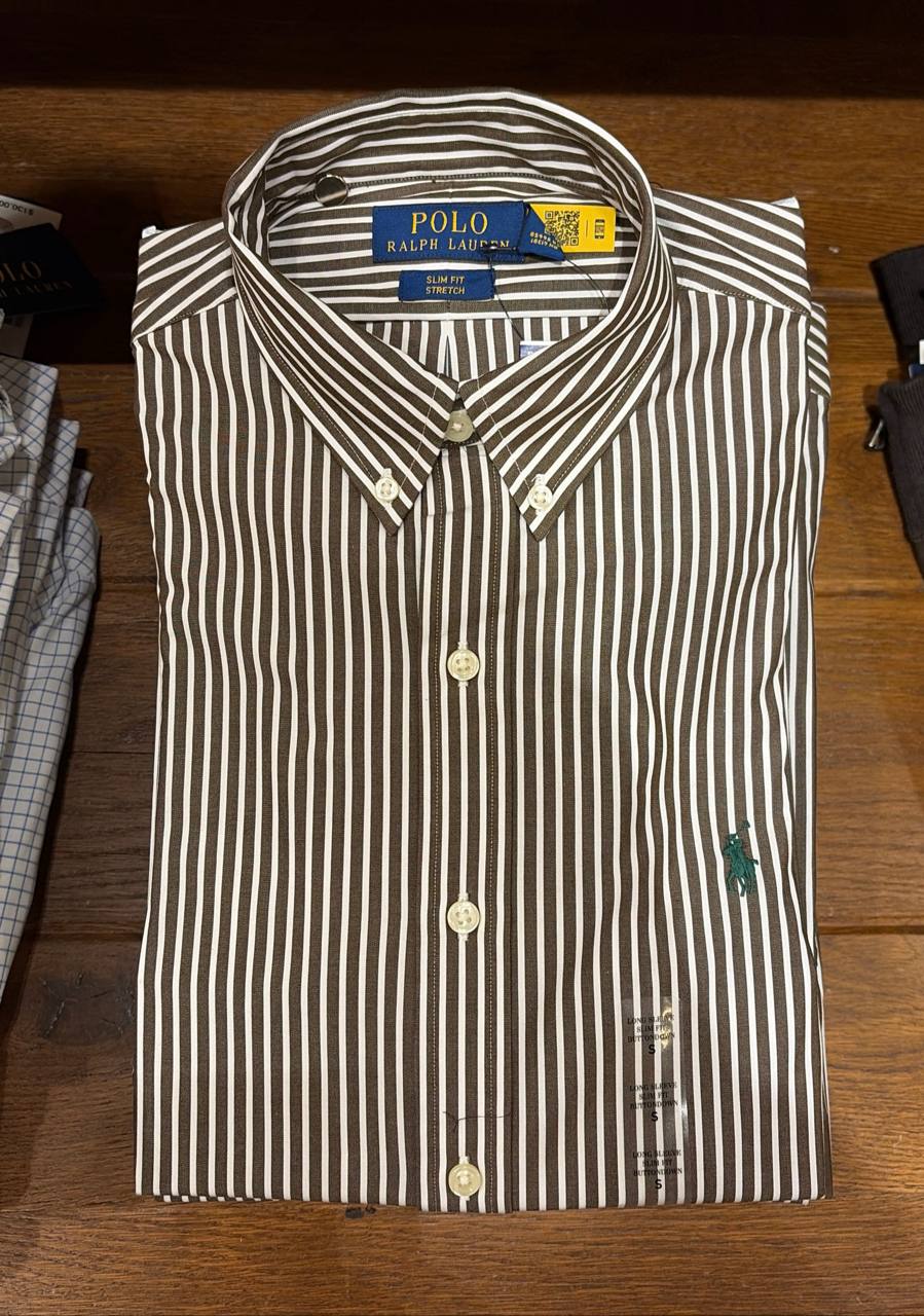 camisa slim fit stretch