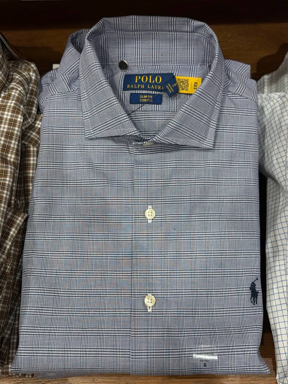 camisa slim fit stretch