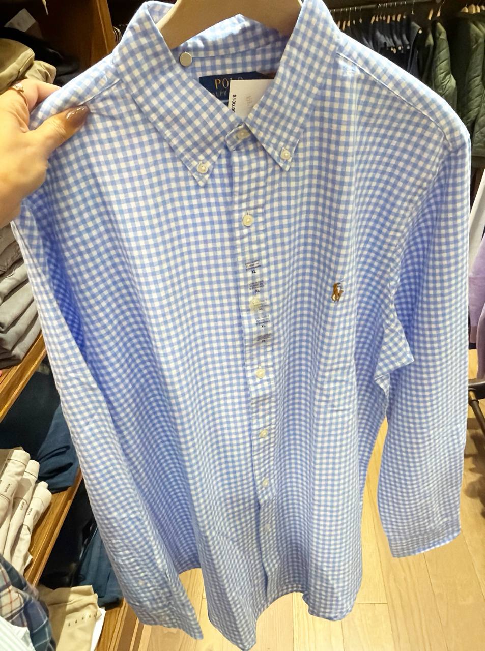 camisa classic fit