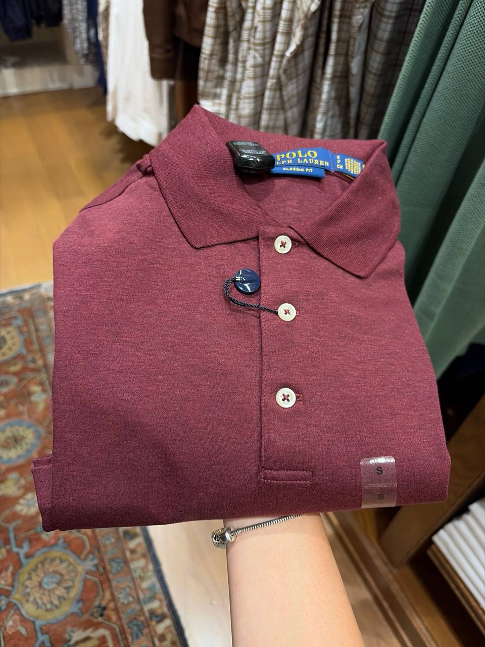 camisa Manga longa polo classic fit
