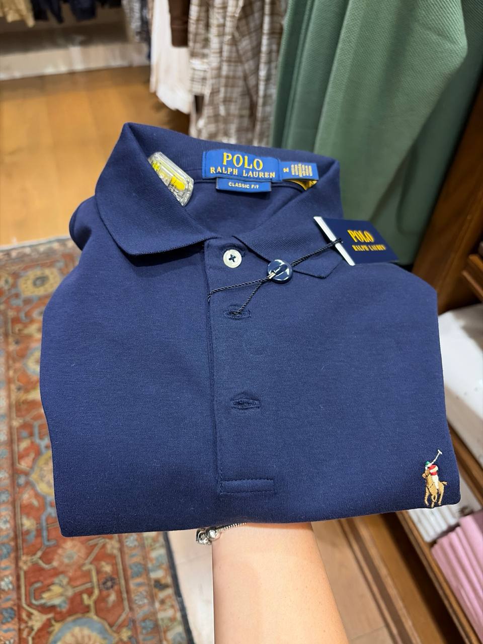 camisa Manga longa polo classic fit