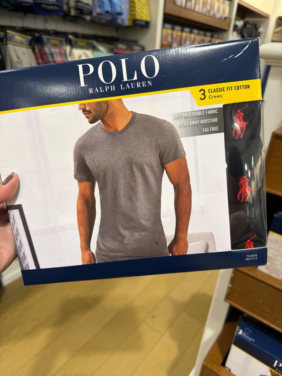 kit 3 camisetas underwear