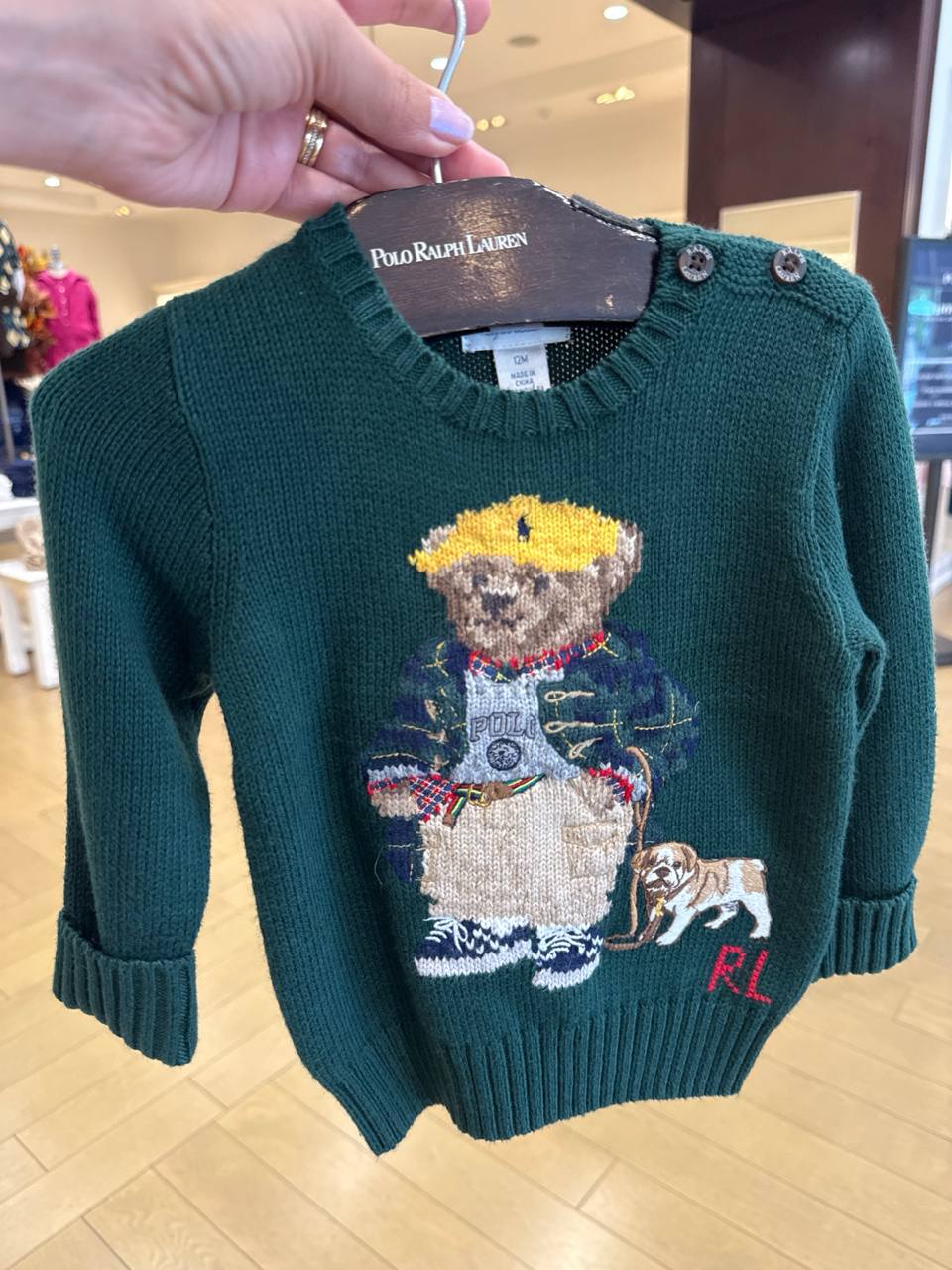BABY BOY suéter Bear