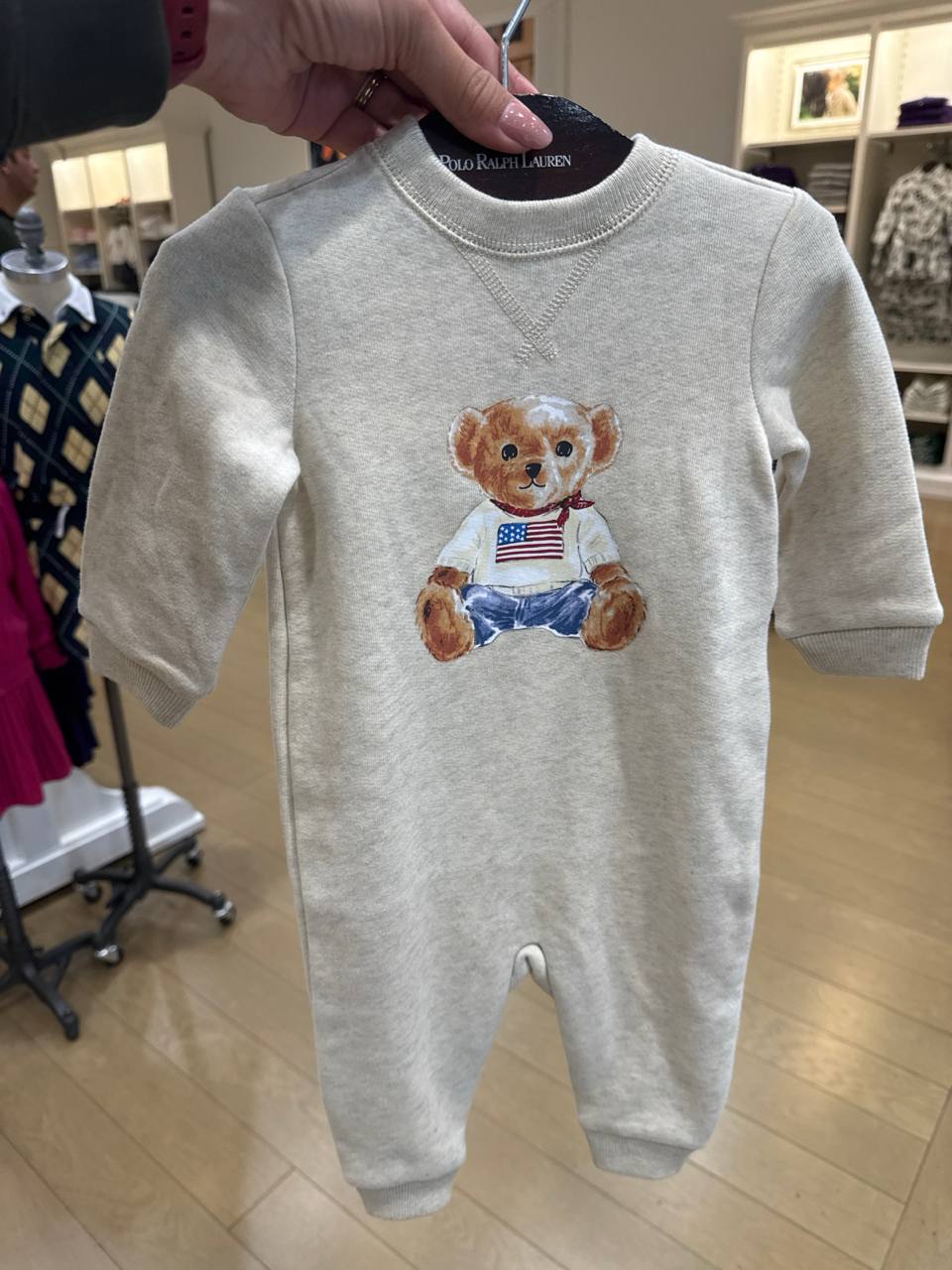 Macacão Bear com fleece
