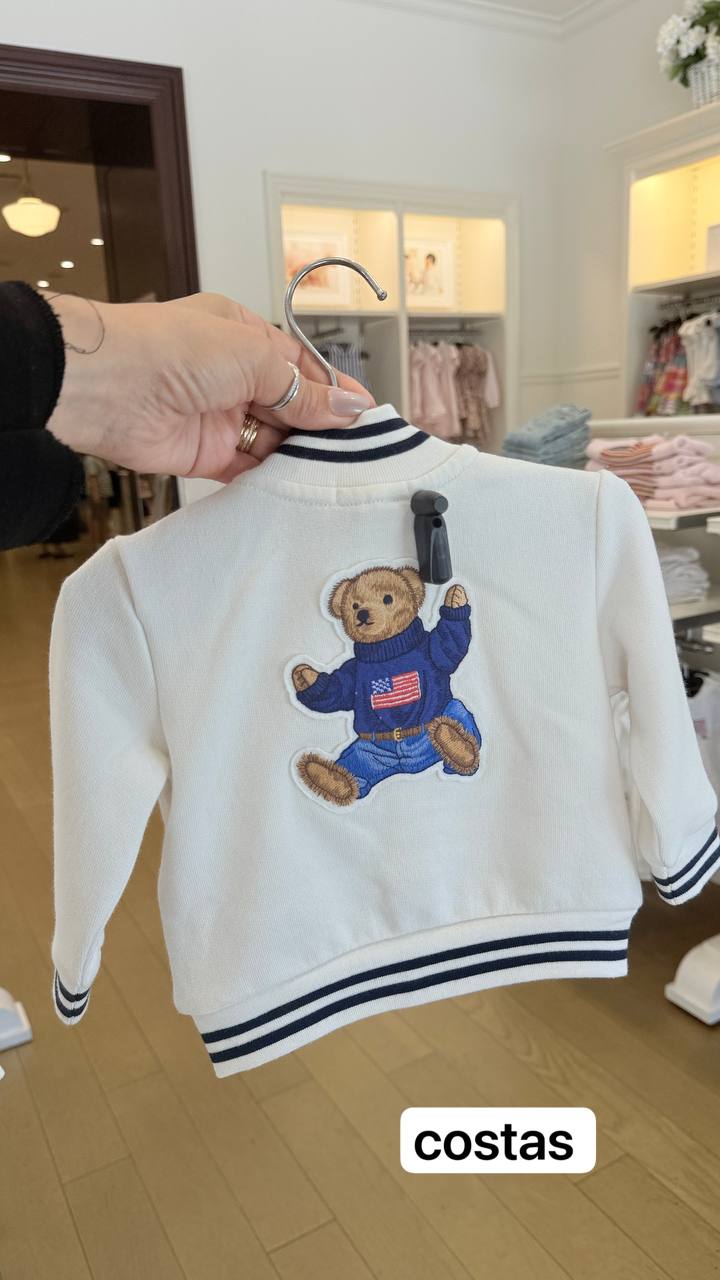 jaqueta  Bear moletom