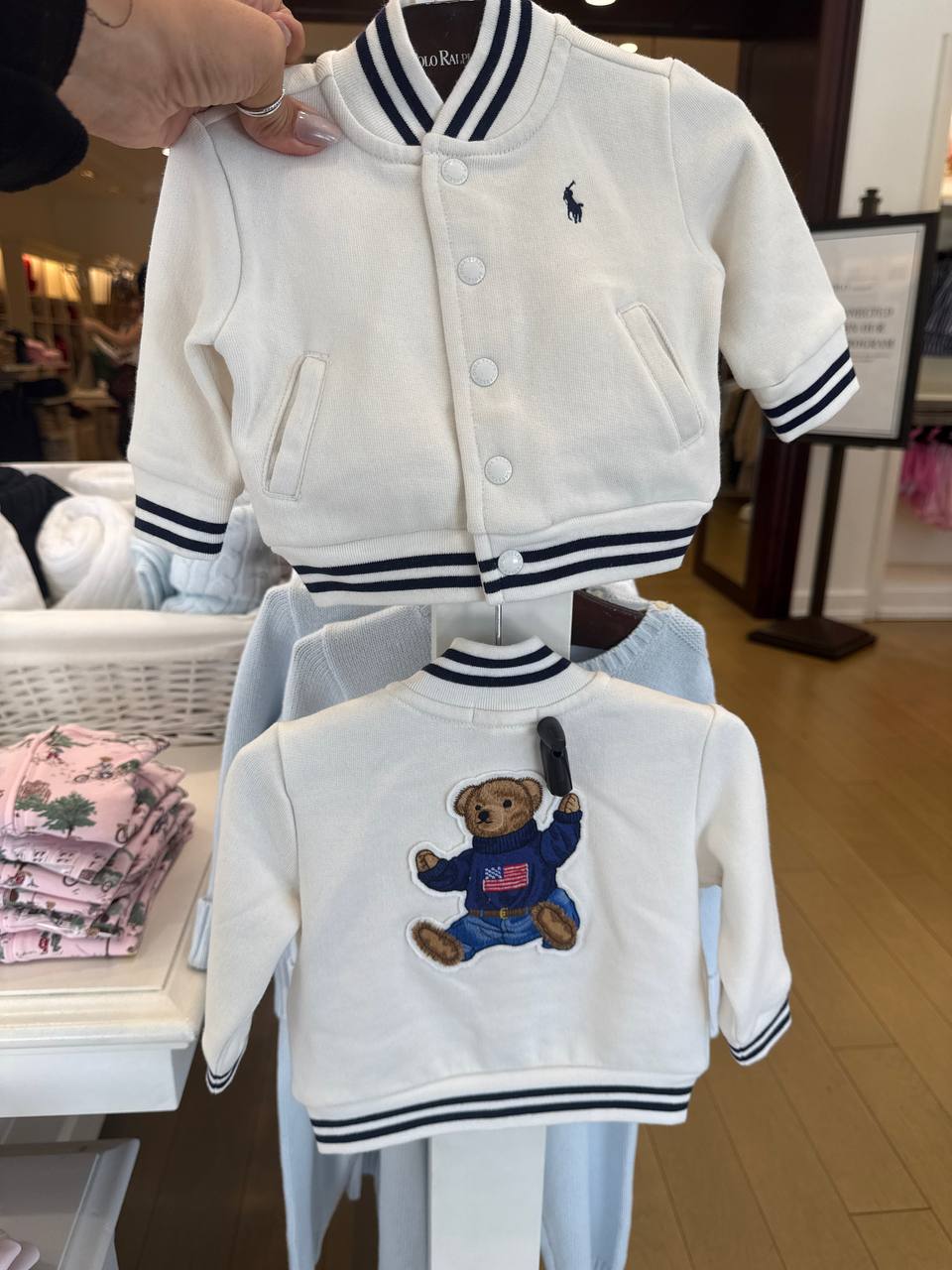 jaqueta  Bear moletom