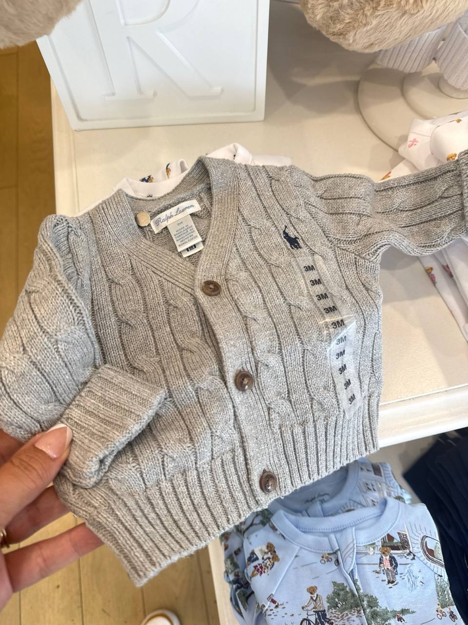 BABY BOY cardigan