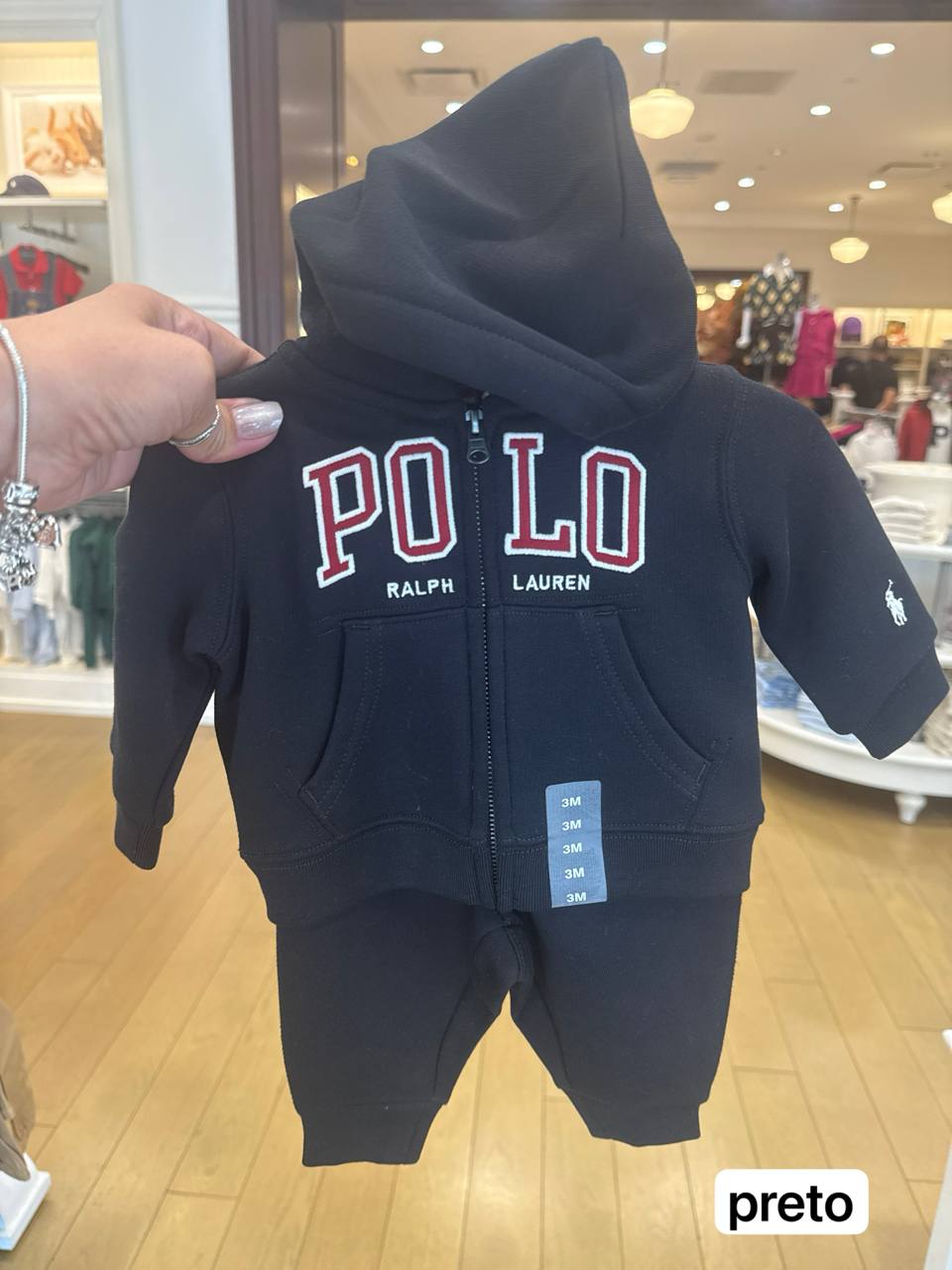 conjunto  moletom com fleece