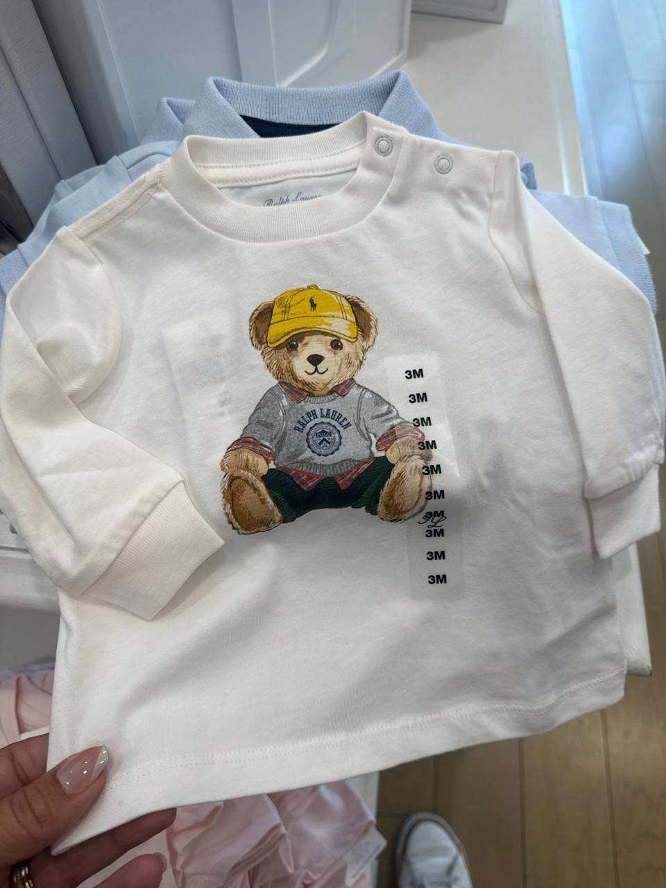 camiseta  manga longa    Bear