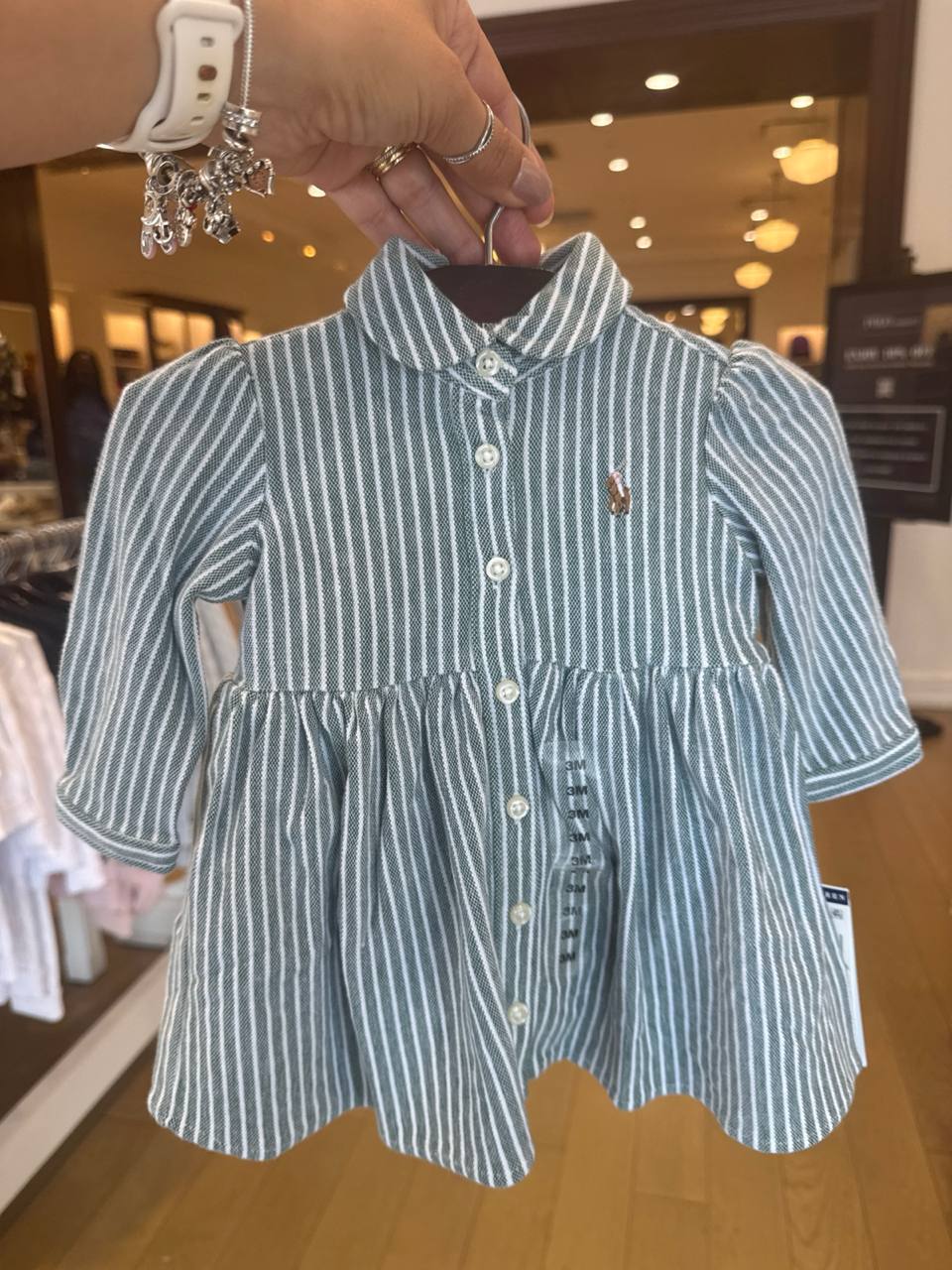 BABY GIRL Vestido manga longa