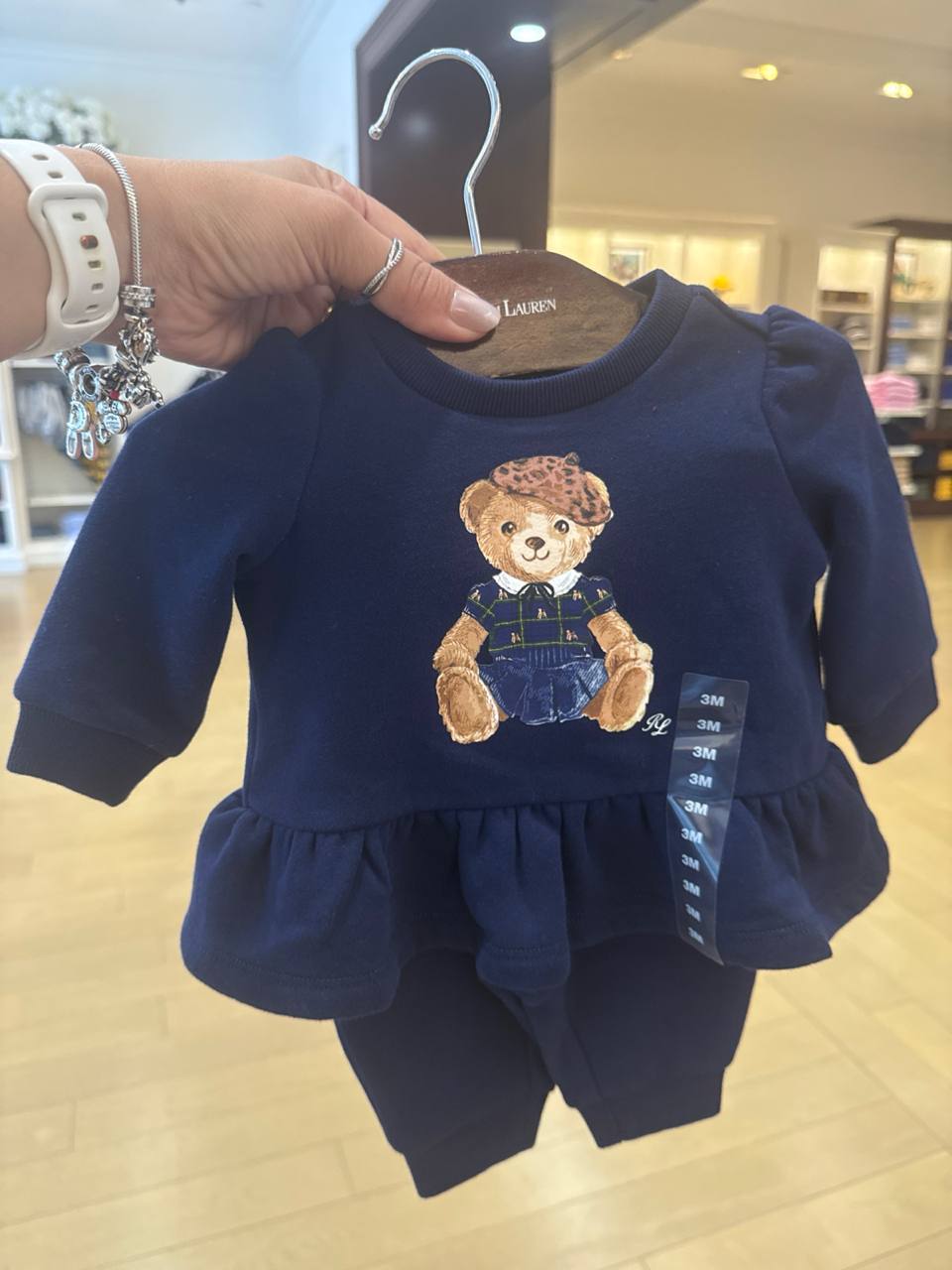 BABY GIRL conjunto Bear