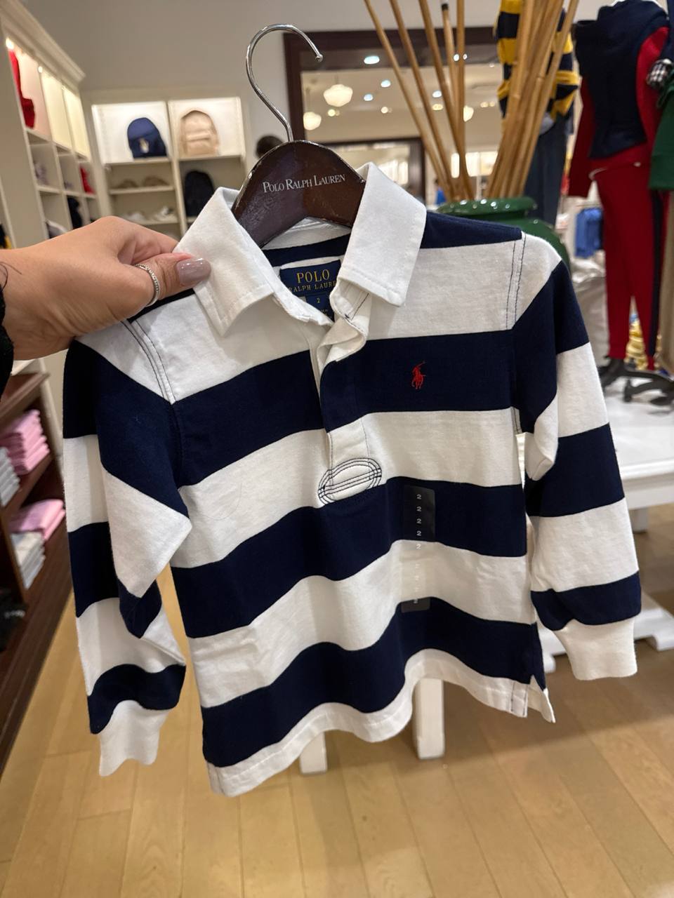 camiseta  Polo Manga longa
