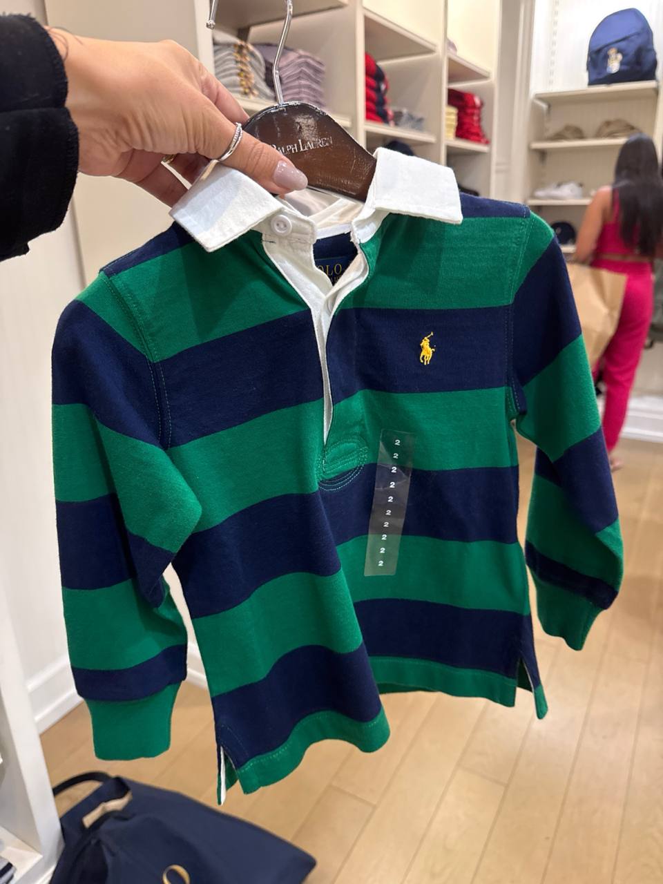 Camiseta  Polo Manga longa