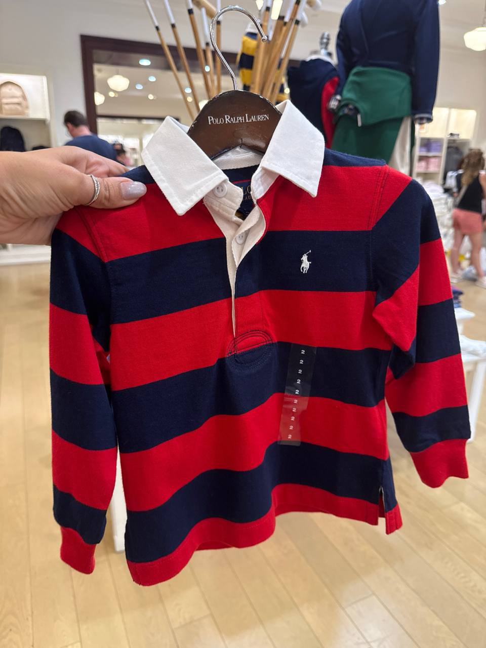 Camiseta  Polo Manga longa