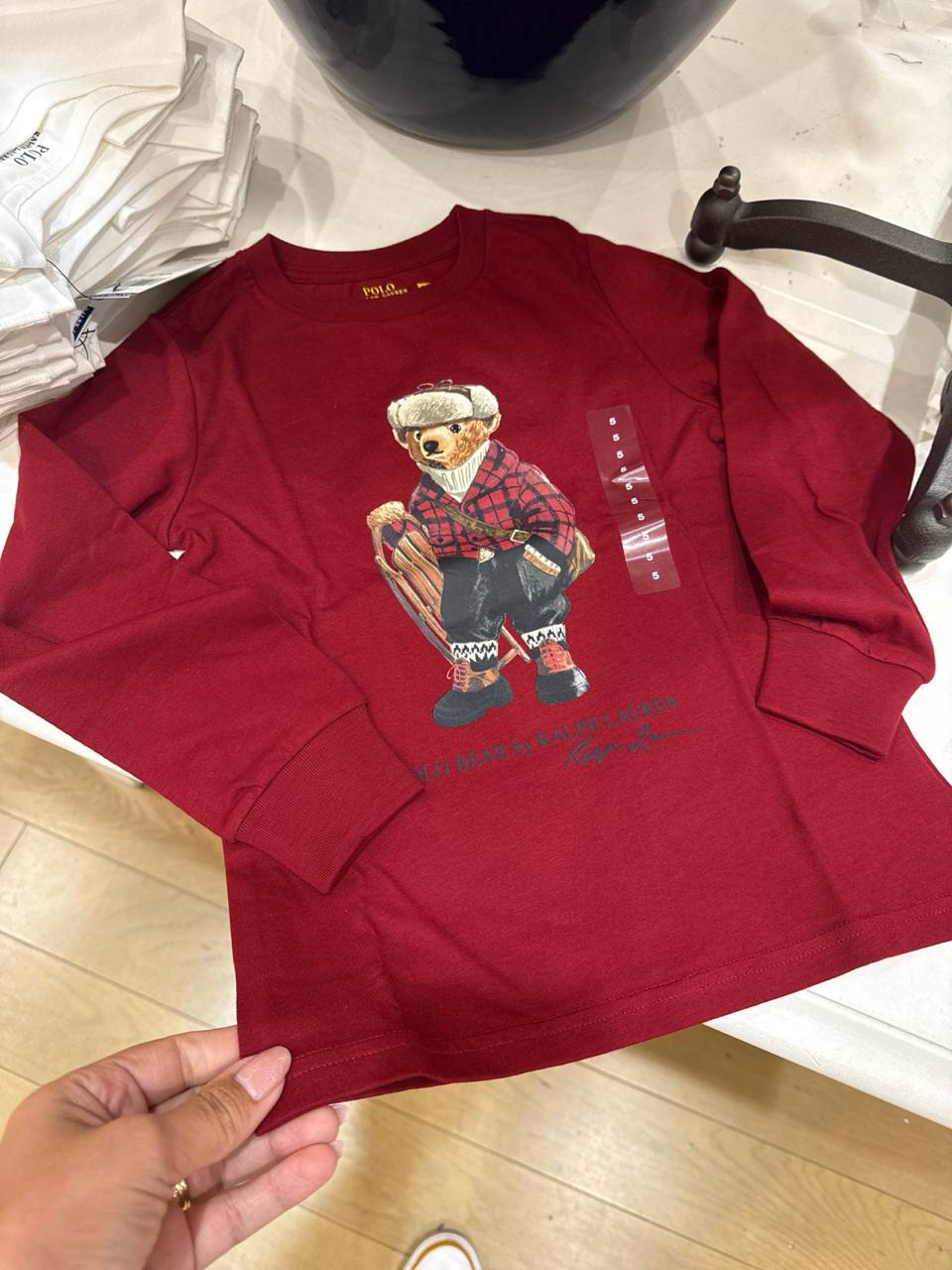 Camiseta Manga longa     Bear