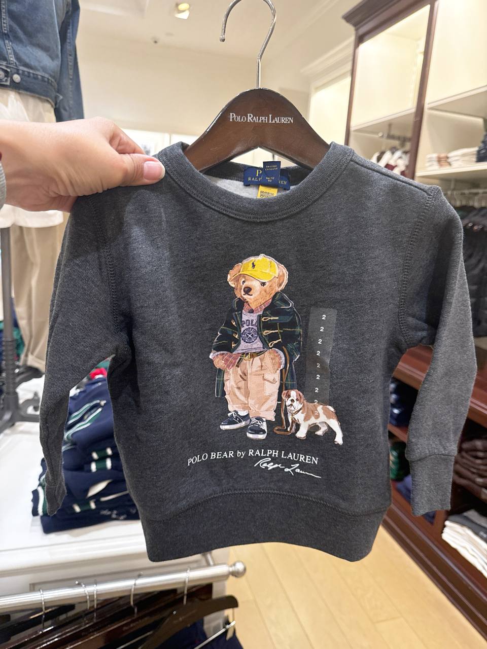 Moletom com  fleece   Bear