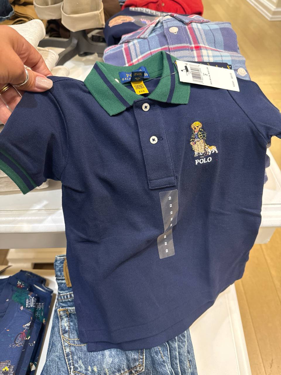 Camiseta Polo Bear Manga Curta