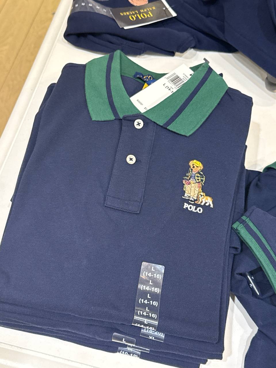 Camiseta Polo Bear Manga Curta